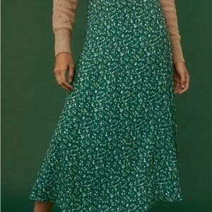 Reformation bea midi skirt NWOT